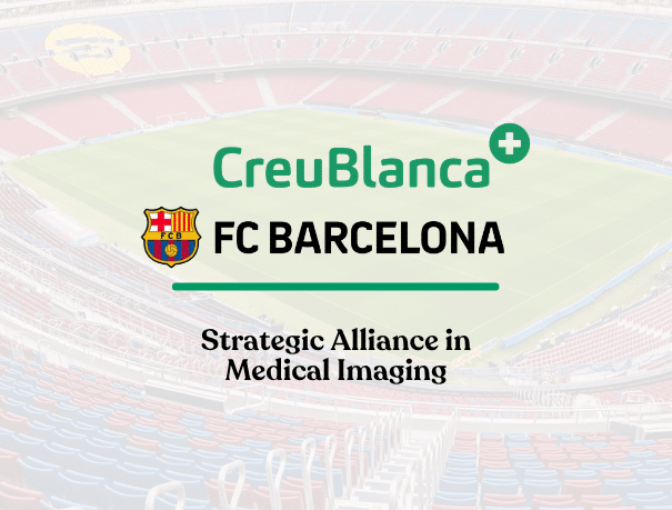 When medical imaging saves a season: the partnership between CreuBlanca and FC Barcelona