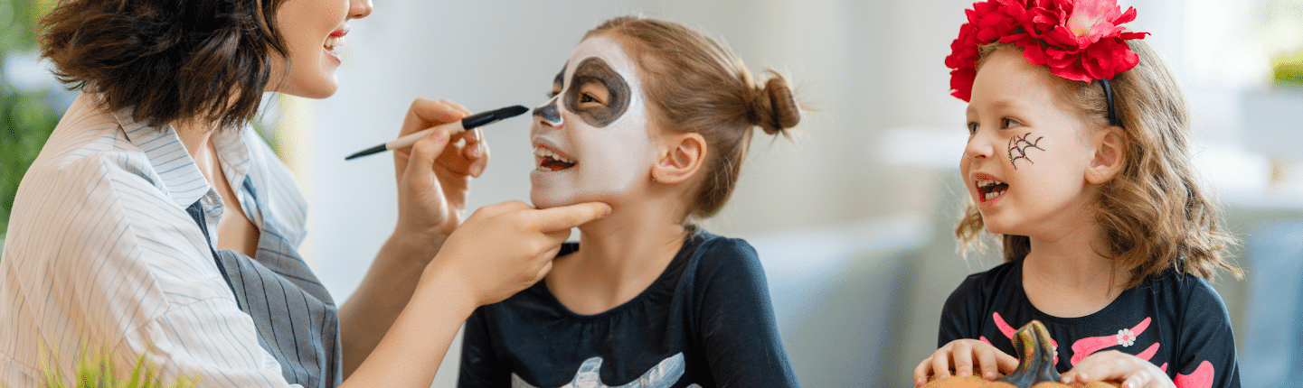 Maquillaje en Halloween Niños