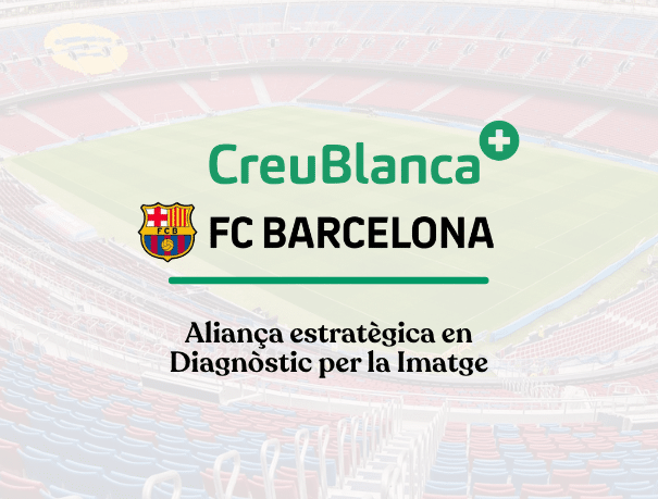 Quan la imatge mèdica salva una temporada: Aliança entre CreuBlanca i el FC Barcelona